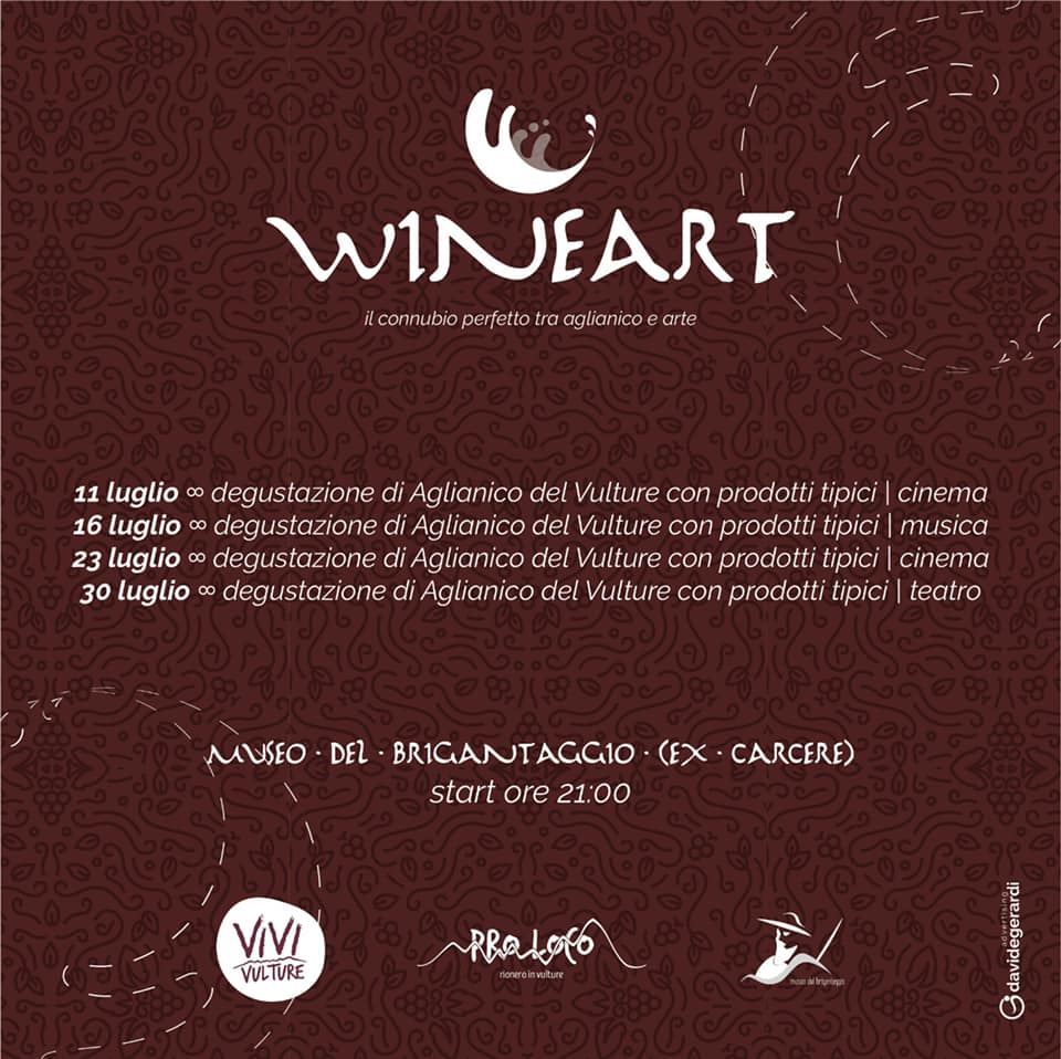 WineArt. Il connubio perfetto tra aglianico e arte
