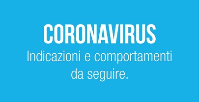 CORONAVIRUS CODIV-19: TUTTE LE MISURE PER LA SICUREZZA